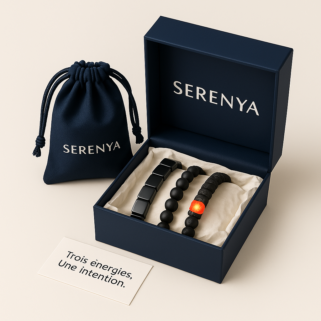 Pack Puissance Intérieure – Trio de Bracelets