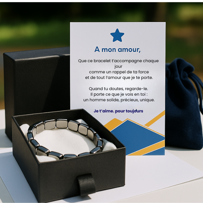 Bracelet Hématite Serenya