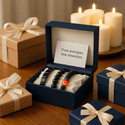 Pack Puissance Intérieure – Trio de Bracelets
