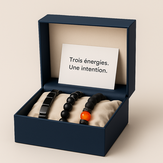 Pack Puissance Intérieure – Trio de Bracelets